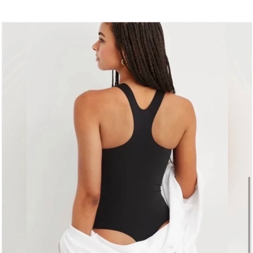 Aerie Smoothez Racerback Body Suit in a beautiful pinkish/purple